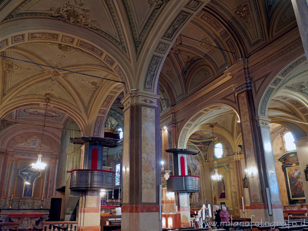 Biandrate (Novara) - Interni della Chiesa di San Colombano